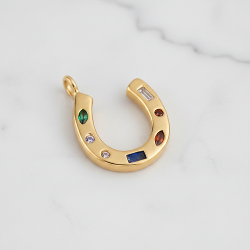 Fortuna Horseshoe Charm