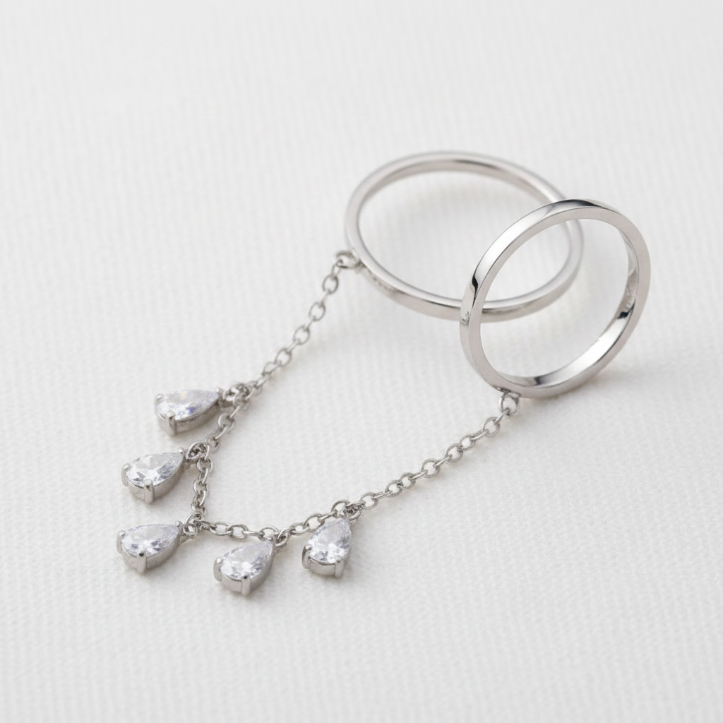 Leony Double Band Ring