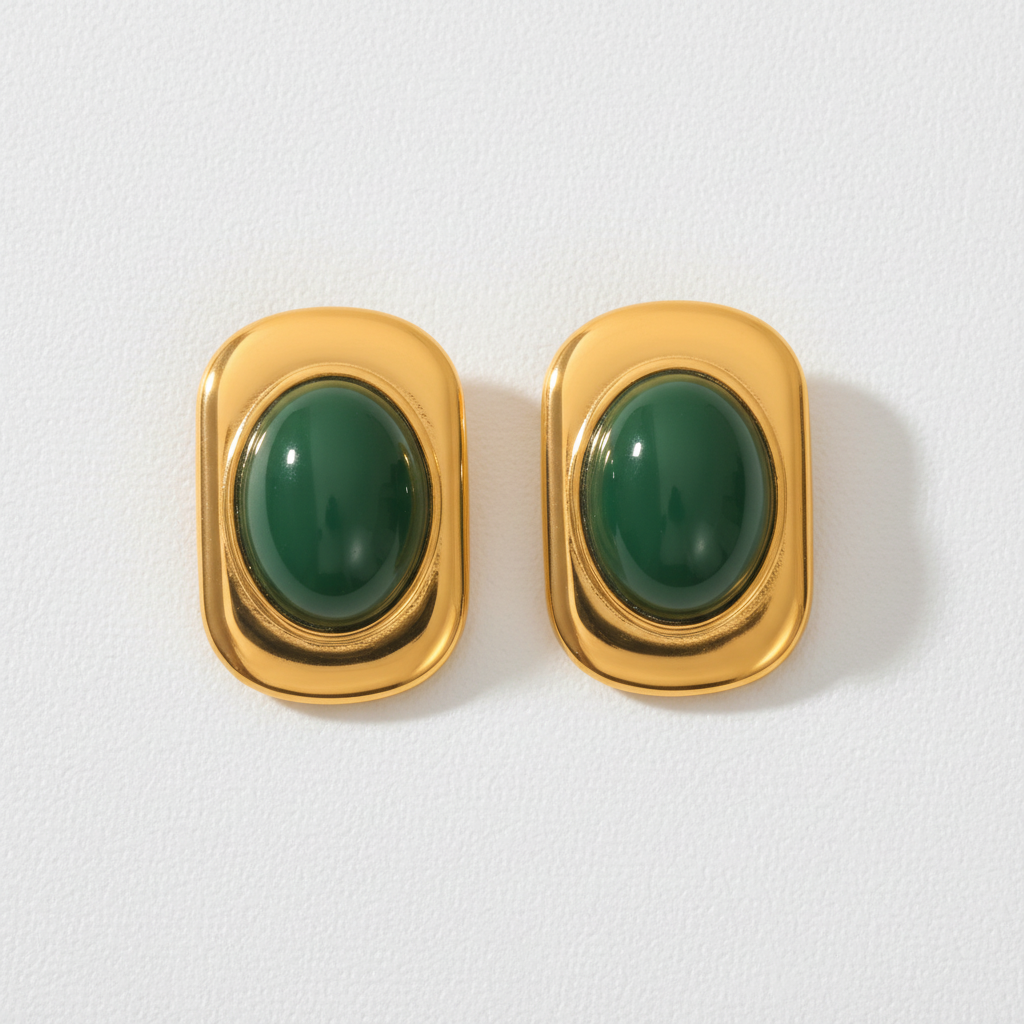 Vesper Vintage Stud Earrings