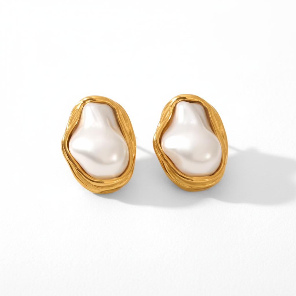 Vesper Vintage Stud Earrings