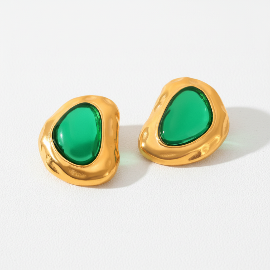 Vesper Vintage Stud Earrings