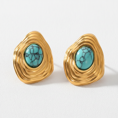 Vesper Vintage Stud Earrings