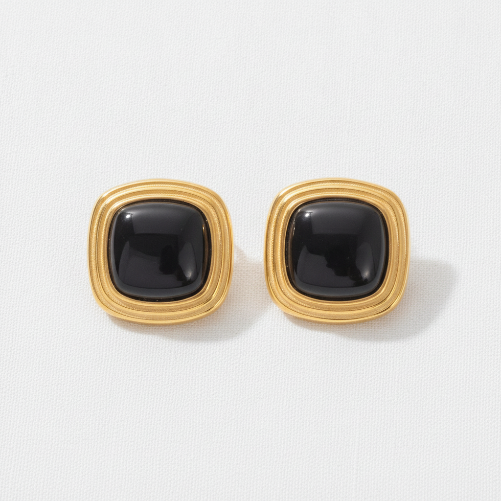 Vesper Vintage Stud Earrings