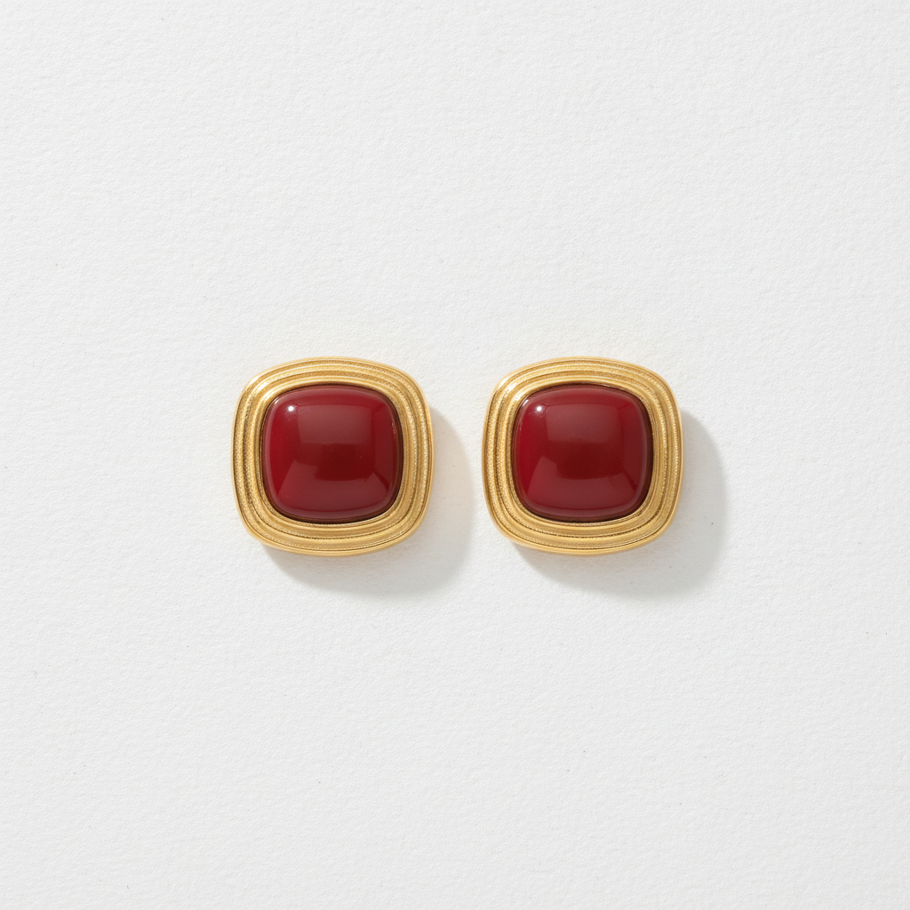 Vesper Vintage Stud Earrings