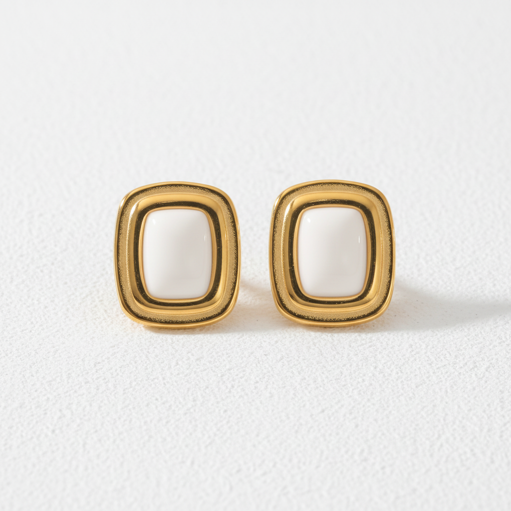Vesper Vintage Stud Earrings