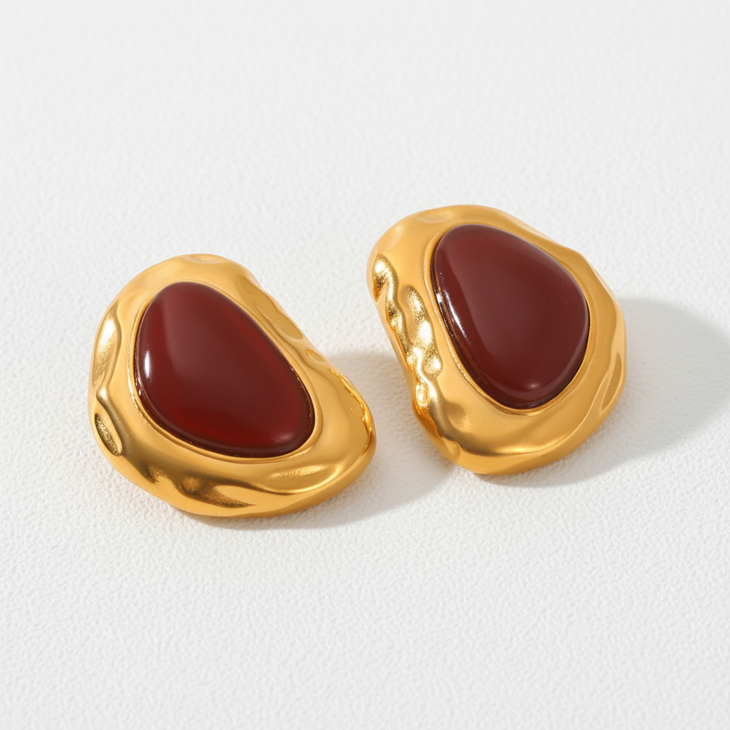 Vesper Vintage Stud Earrings