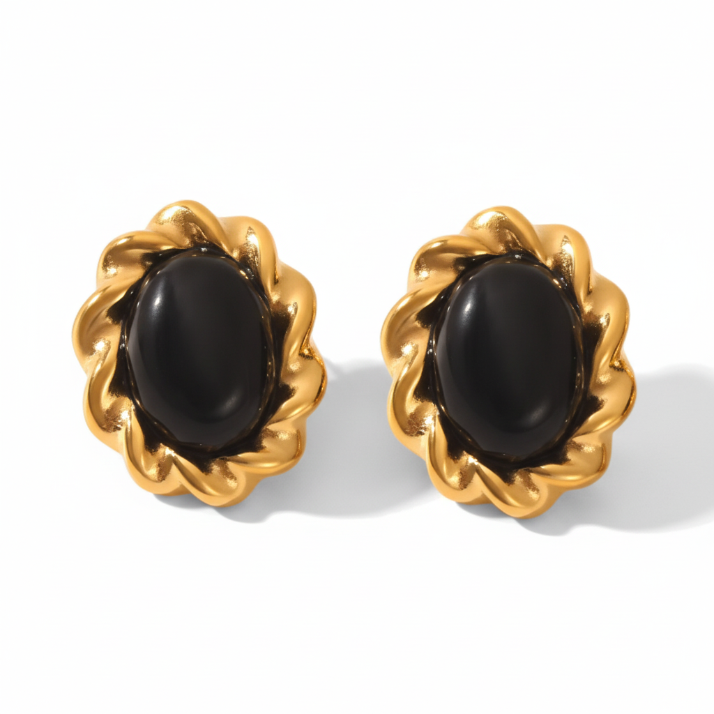 Vesper Vintage Stud Earrings
