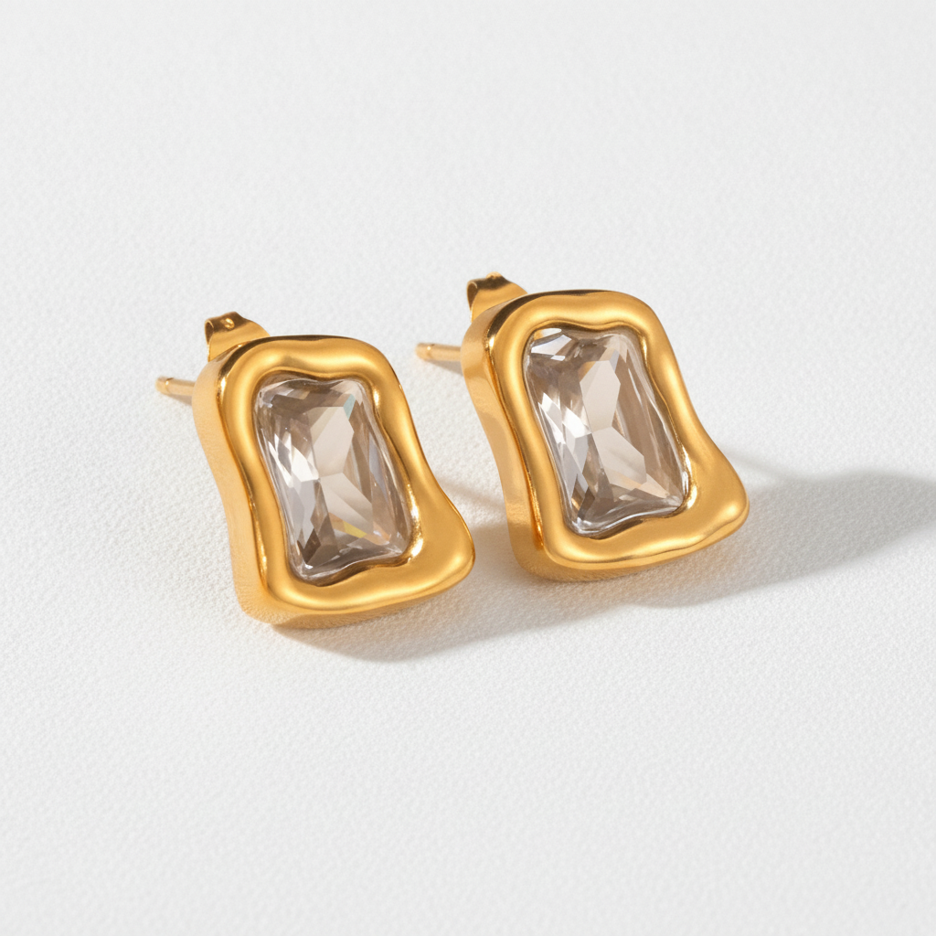 Vesper Vintage Stud Earrings