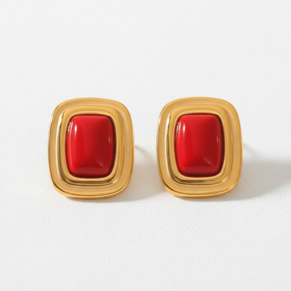 Vesper Vintage Stud Earrings