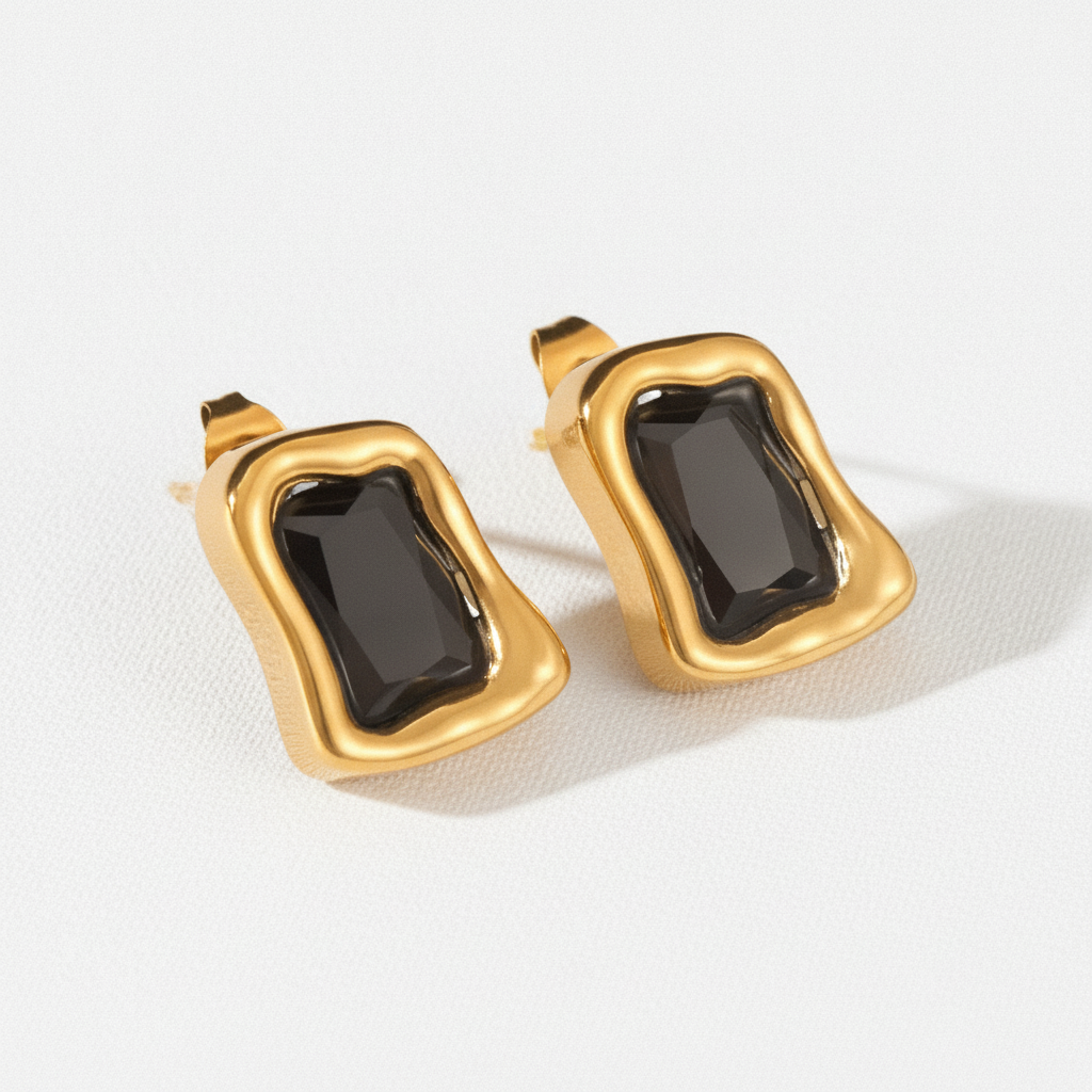 Vesper Vintage Stud Earrings