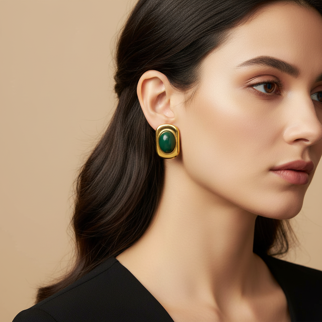 Vesper Vintage Stud Earrings