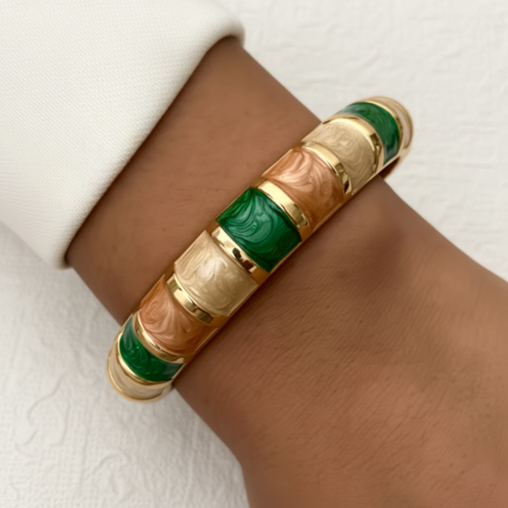 Nova Enamel Bangle