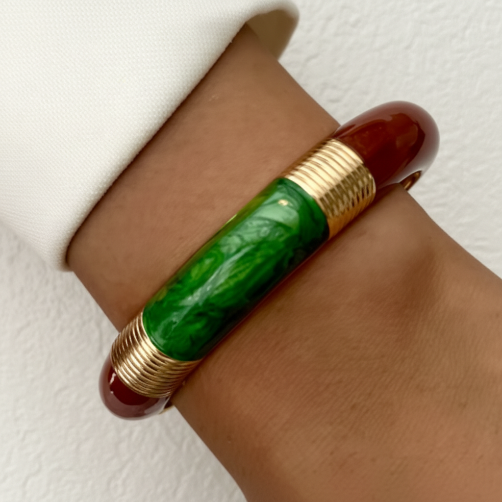 Nova Enamel Bangle