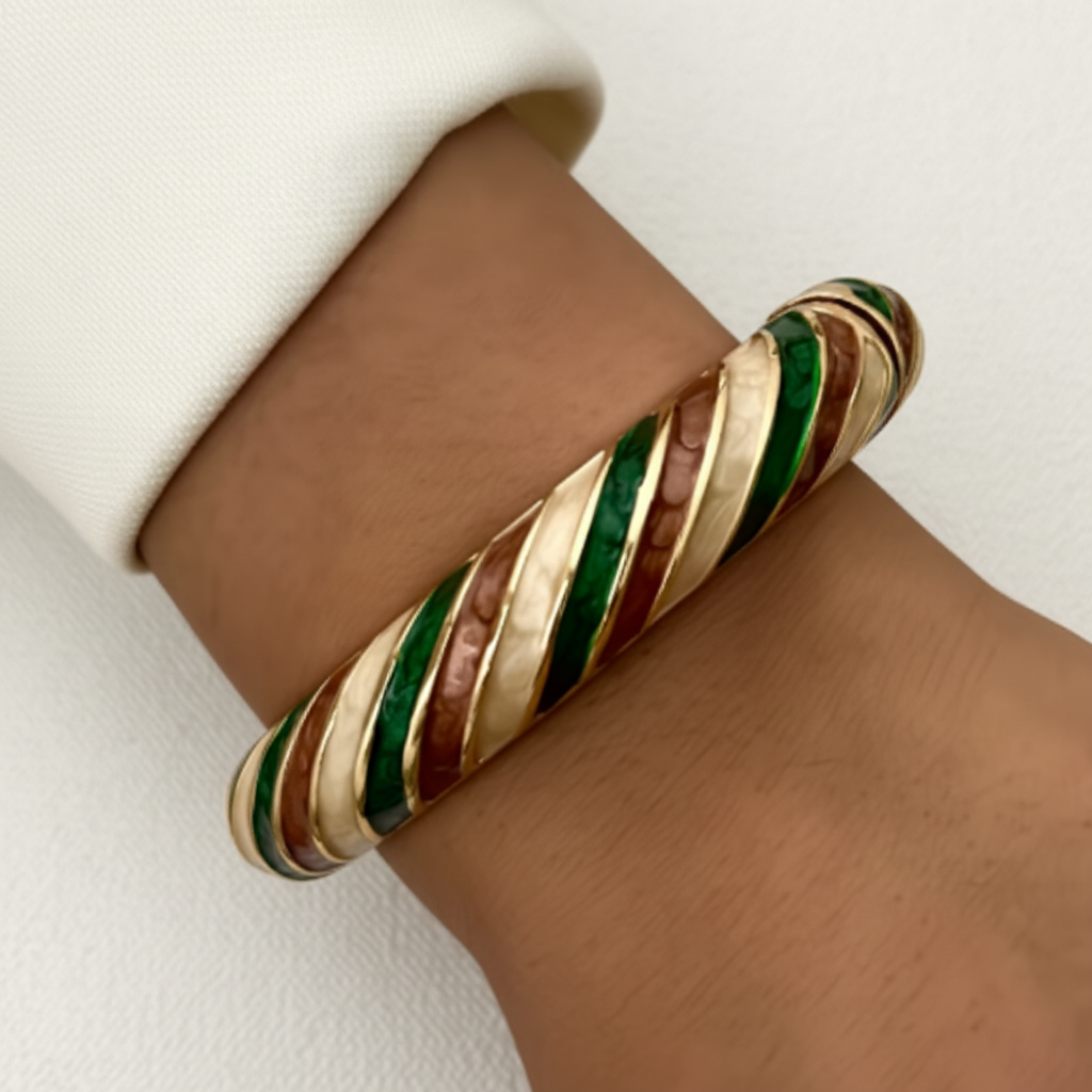 Nova Enamel Bangle
