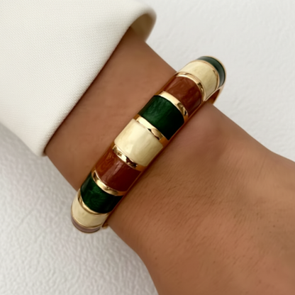 Nova Enamel Bangle