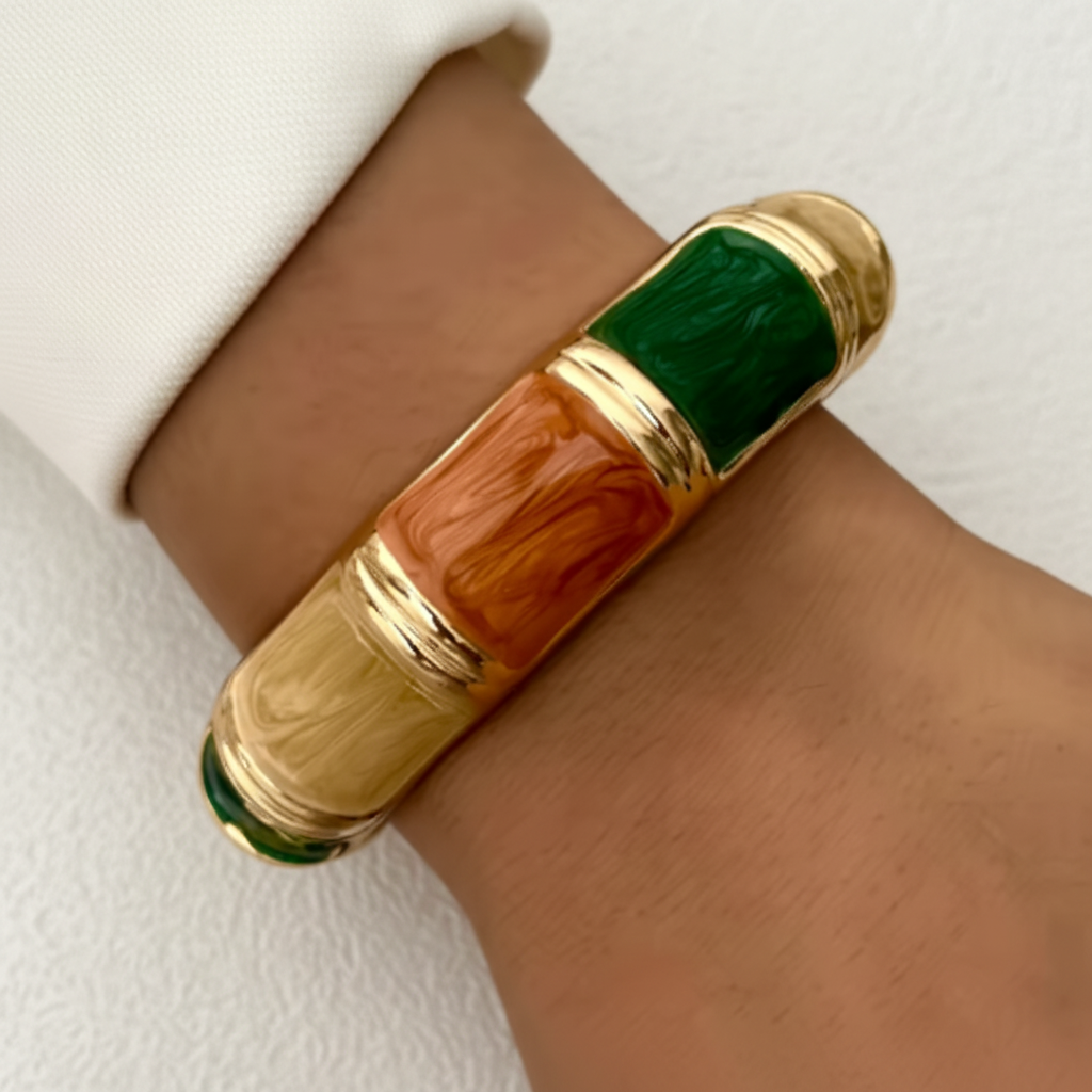Nova Enamel Bangle