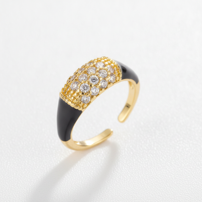 Elia Vintage Crystal Ring