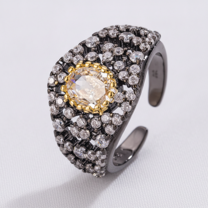 Elia Vintage Crystal Ring
