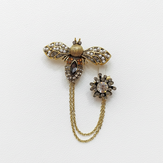 The Bee Vintage Brooch