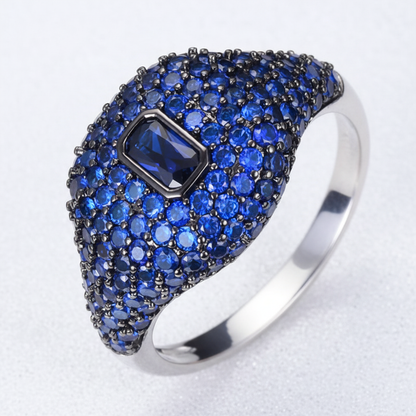 Rina Crystal Dome Ring