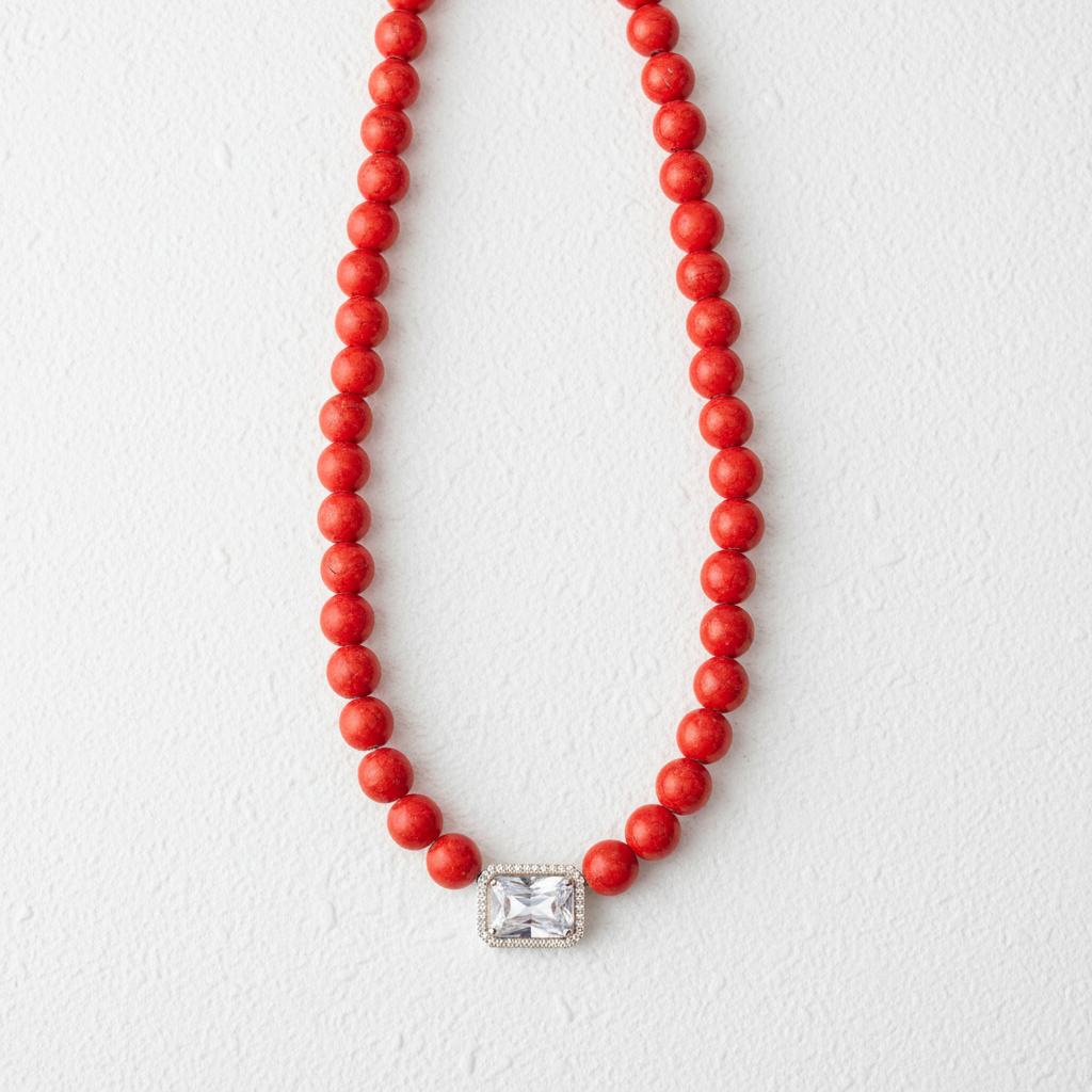 Ailin Vintage Beaded Choker