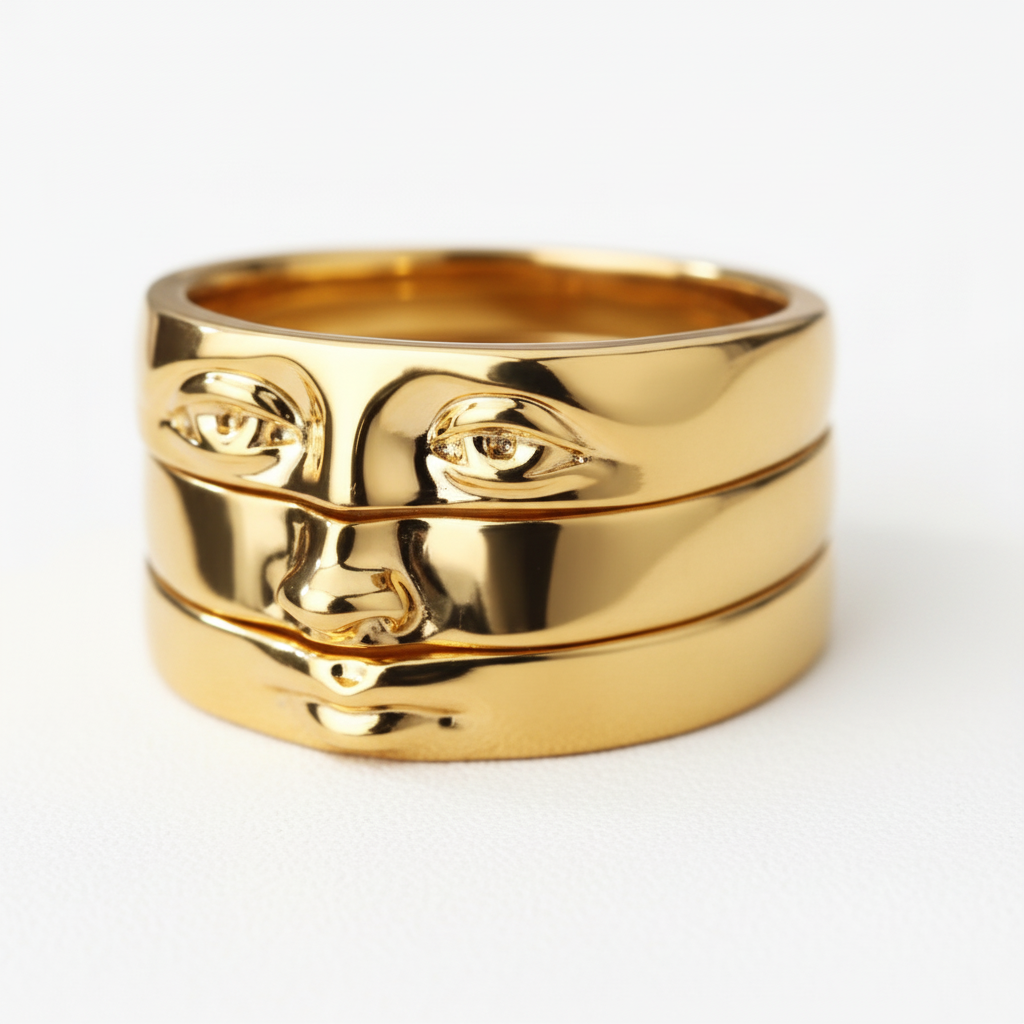 Selene Face Stacking Ring