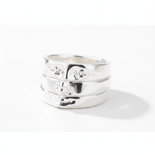 Selene Face Stacking Ring