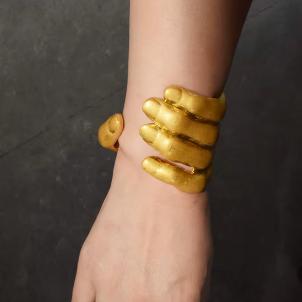 Sculpted Hand Bracelet